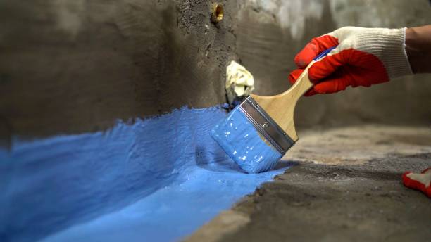 Crawl space vapor barrier installation in Eagle, WI